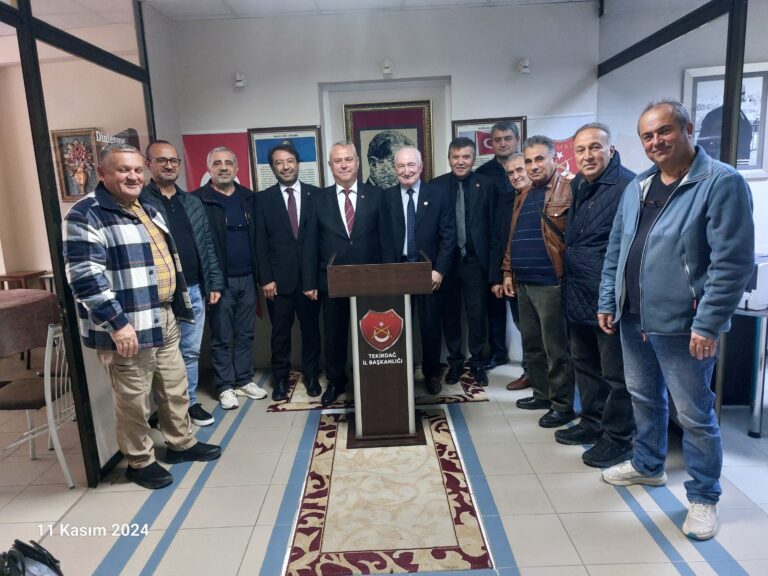 TEMAD TRAKYA ŞUBE BAŞKANLARI GENEL BAŞKAN ADAYI NECMİ TENGİLİMOĞLU VE YÖNETİM KADROSUNU AĞIRLADI