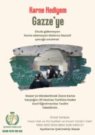 KARNE HEDİYEM GAZZE’YE!