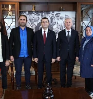 Başkan Orhan Çerkez’e Anlamlı Ziyaret