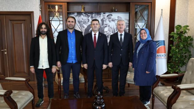 Başkan Orhan Çerkez’e Anlamlı Ziyaret