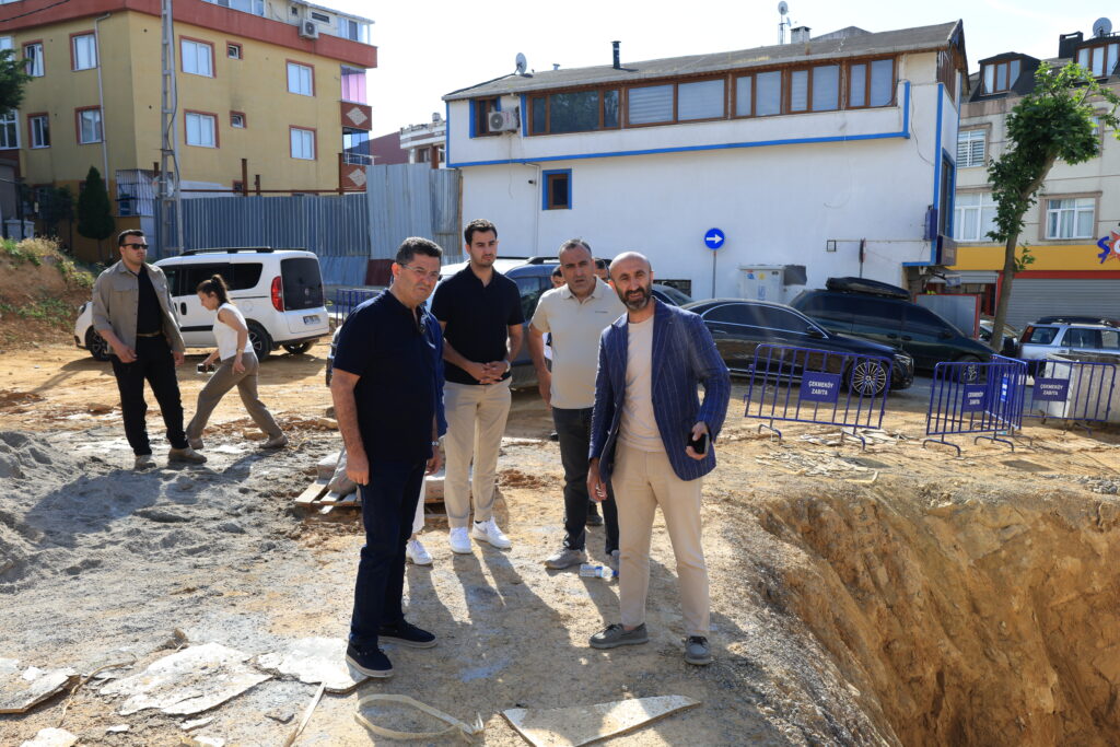 ÇEKMEKÖY’ÜN YENİ YAŞAM ALANLARINDA ÇALIŞMALAR HIZLA SÜRÜYOR