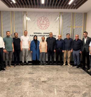 Çekmeköy Eğitime Destek Platformundan Anlamlı Ziyaret